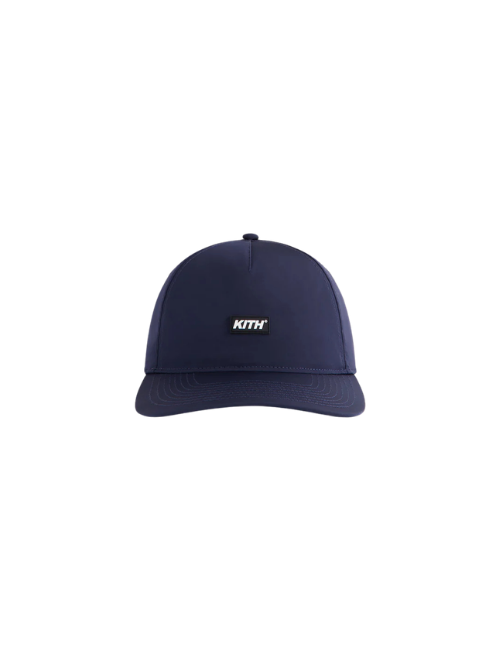 Cap Kith Wrinkle Nylon Bay Low Pinch Crown Snapback "Nocturnal"